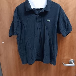 Men's size Medium Black Lacoste Shirt